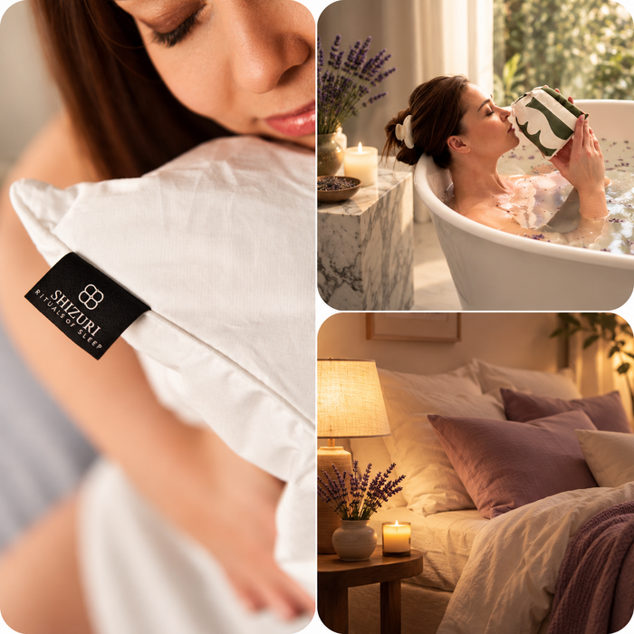 SHIZURI Pillow™ + mājas SPA komplekts VAKARAS